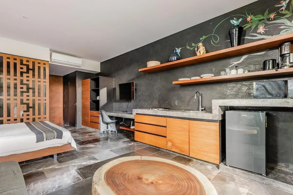 Estudio En Av. Coba Para 4 Personas Tulum Apartment