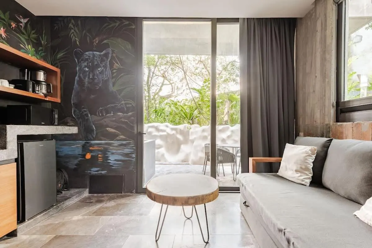 Estudio En Av. Coba Para 4 Personas Tulum 0*,
